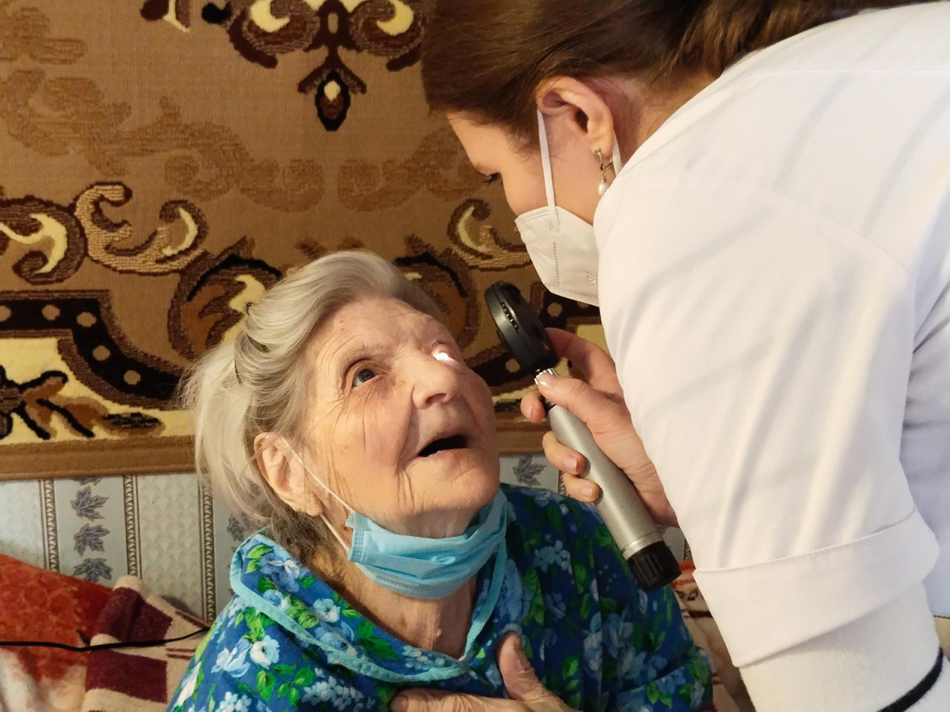 Диспансеризация в Доме для ветеранов