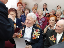 Ветеран ВОВ Шутов Михаил Дмитриевич - почетный гражданин города Владимира